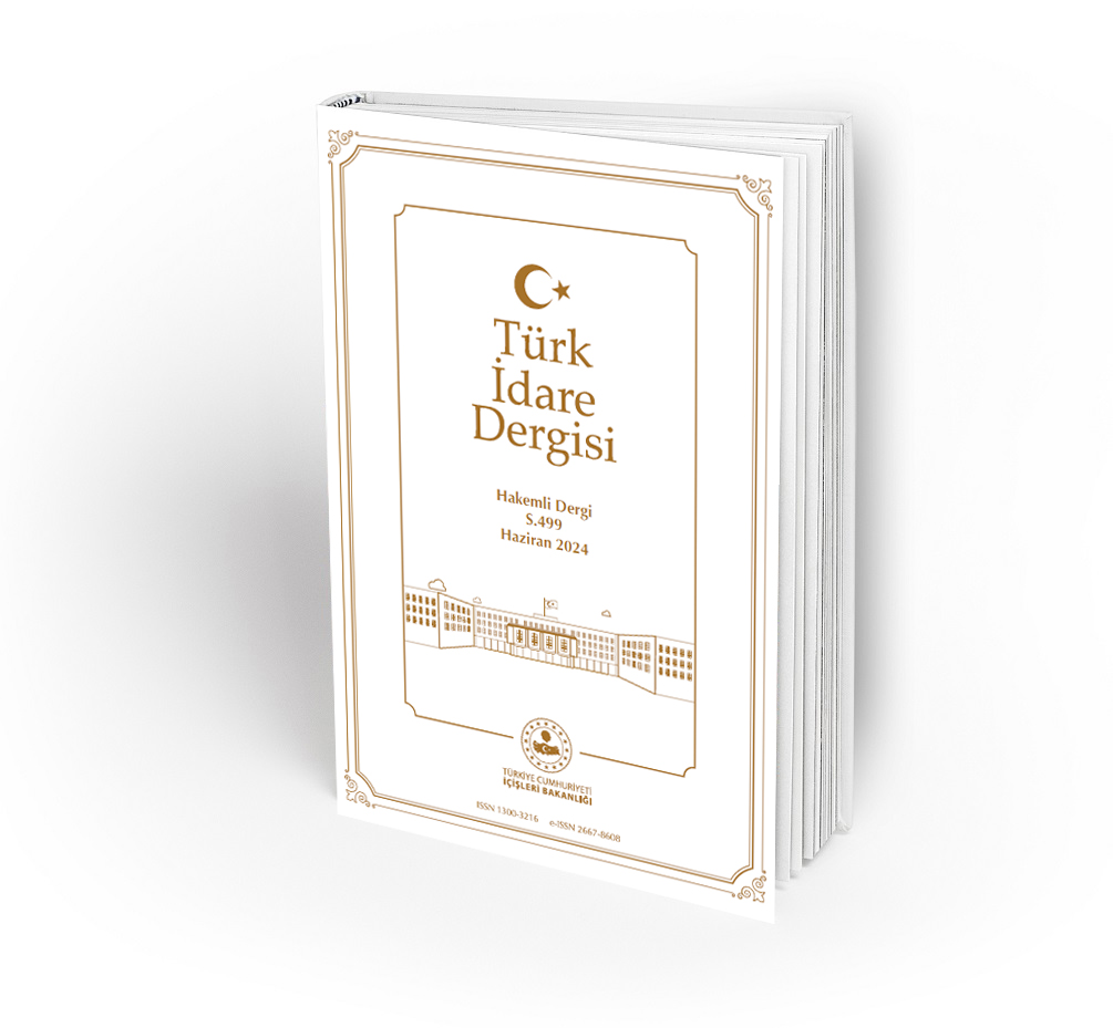 TÜRK İDARE DERGİSİ 499.SAYI